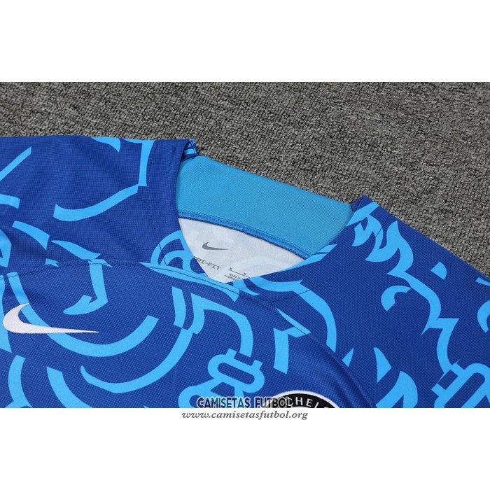 Chandal del Chelsea Manga Corta 2022/2023 Azul - Pantalon Corto